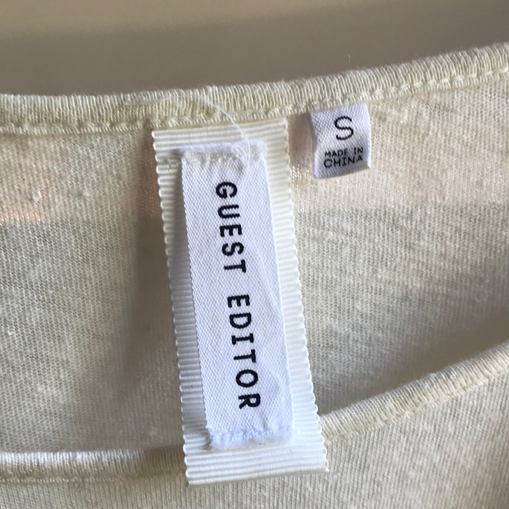 Anthropologie Guest Editor Peasant Top - image 3